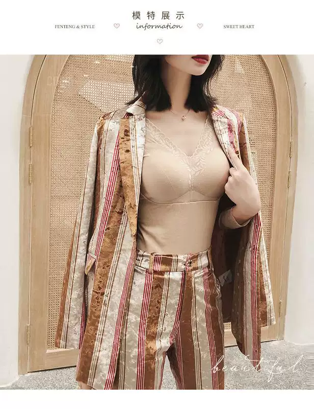 Thu đông 2018 sản phẩm mới goblin coco vú quần áo nóng ấm ren đáy áo với áo lót bra bra