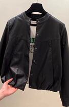 (Specialty products) (Off-season broadcast king fried benefits) Xuan Mas own money temperament spring and autumn small leather jacket