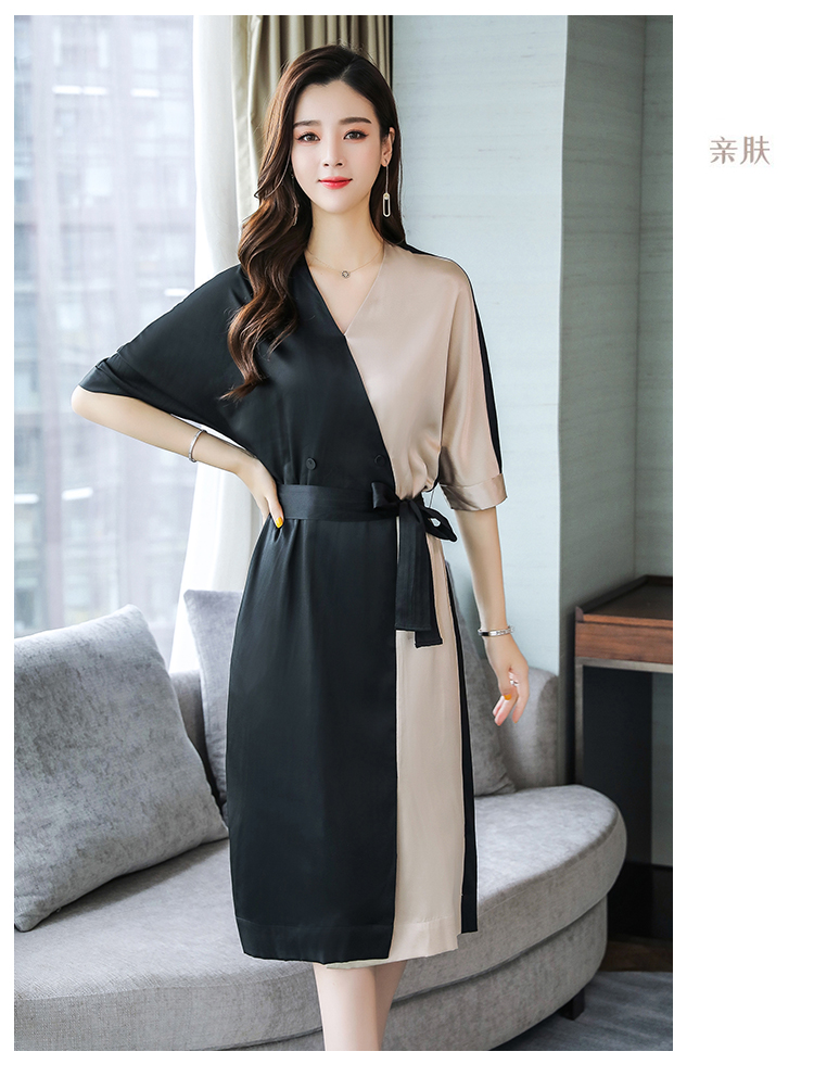 Váy lụa chống mùa hè nữ 2019 mới Hàng Châu thương hiệu lớn lỏng lẻo váy lụa dài - Sản phẩm HOT đầm đẹp giá rẻ