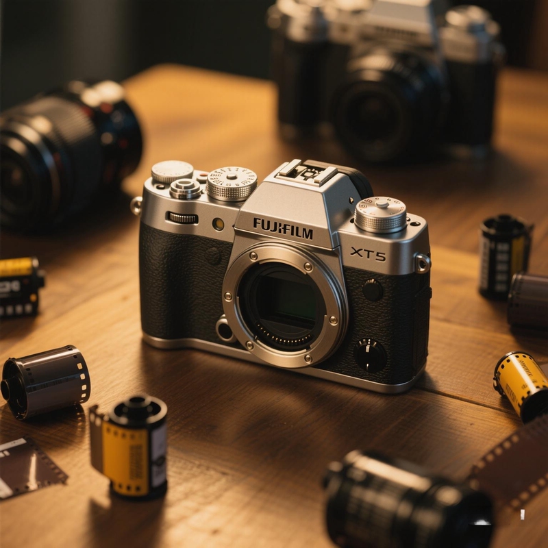 Fujifilm Xt5 Silver Mirrorless Camera Fujifilm X-T5