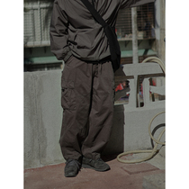 Crisis youth overalls mens fashion brand 2021 new spring and autumn casual pants Japanese Joker straight casual pants