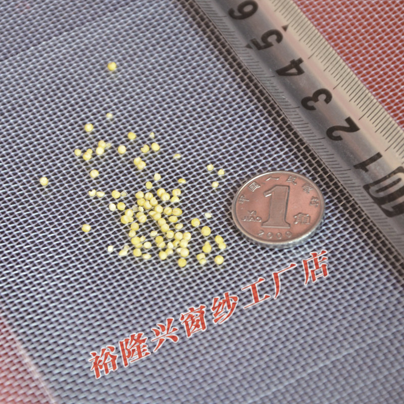 High density grasshopper net Grasshopper breeding net Greenhouse insect net Nylon plastic screen window screen mesh factory direct sales