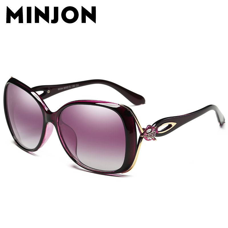 New Sunglasses Woman Tide Fox Head Personality Sunglasses Fashion elegant large frame polarizing anti-UV glasses