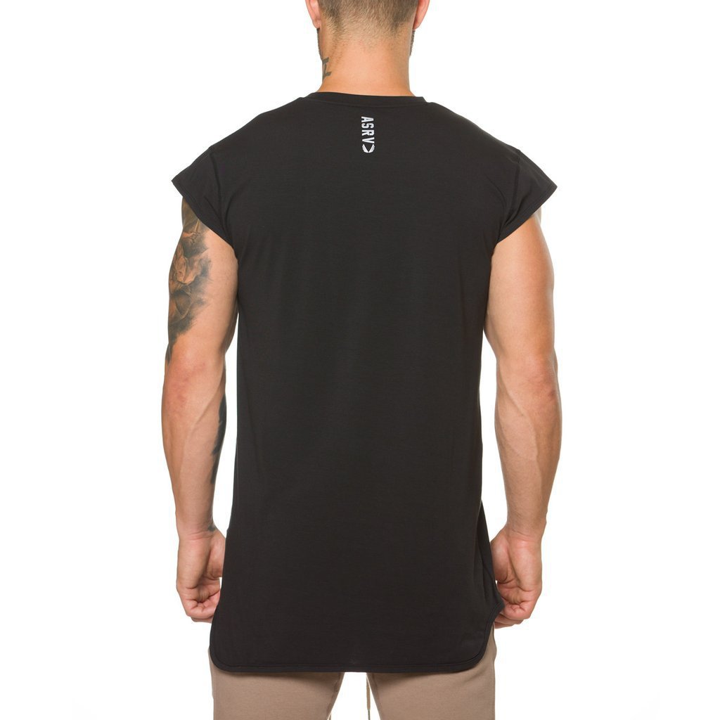 Cơ bắp anh em quần áo thể dục thể thao không tay áo thun nam vest vai cắt mỏng áo vest vest châu Âu và mỏng - Áo phông thể thao áo tanktop nữ