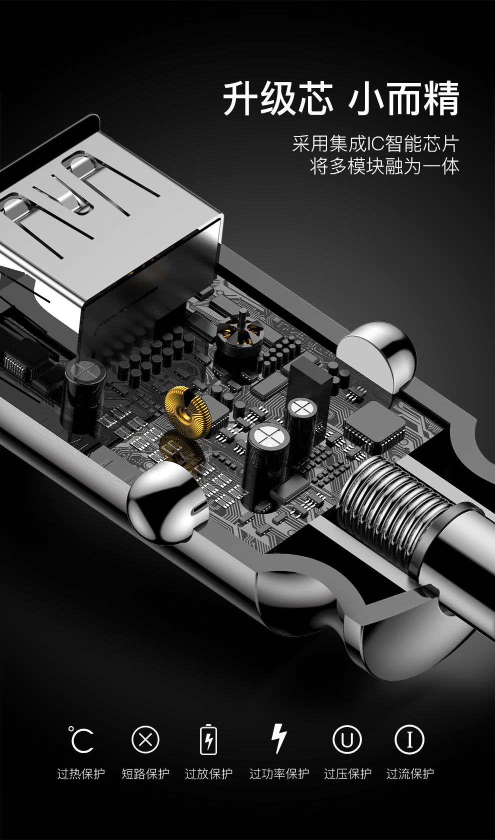 Sạc xe hơi tốt nhất Xe hơi thuốc lá bật lửa sạc xe hơi cắm chuyển đổi USB cho điện thoại di động Huawei phổ quát - Phụ kiện điện thoại trong ô tô giá đỡ điện thoại trên xe hơi