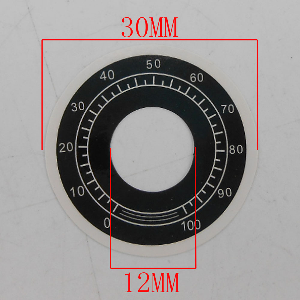 Potentiometers Digital dial speed regulator rotary speed table pressure regulator positioning ruler transposition temperature gauge