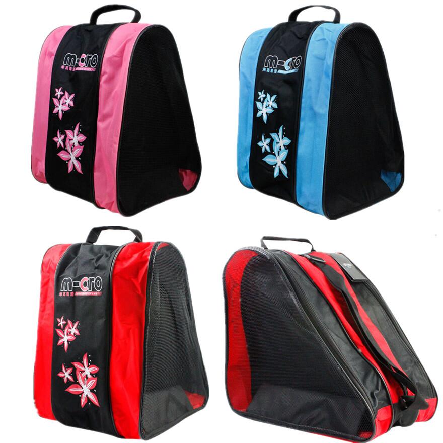 Ice roller skate shoe bag ice skate roller skate shoulder bag triangle bag for children adult men and women