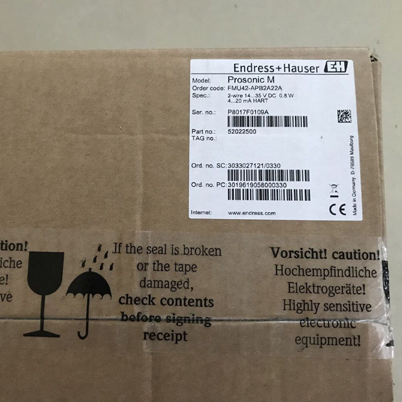 German E H ultrasonic level gauge FMU42-APB2A22A transmitter for the first of its kind