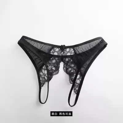 59 yuan 3 black open-end underwear sexy underwear triangle lace women's shorts T pants thong