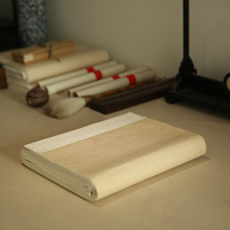 Huimoxuan special price Anhui special pure rice paper four feet off half-cut raw Xuan calligraphy French painting practice paper