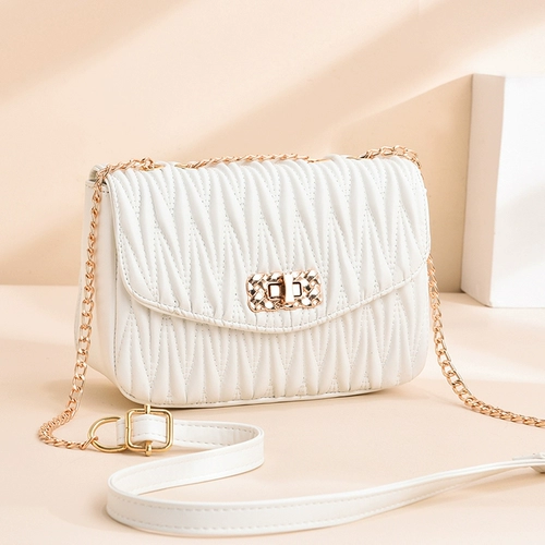 Цепь, сумка на одно плечо, премиум класс, городской стиль