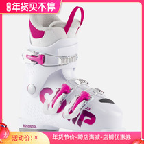 Spot ROSSIGNOL Golden Rooster girls and childrens ski shoes professional double-board ski shoes for beginners and intermediates