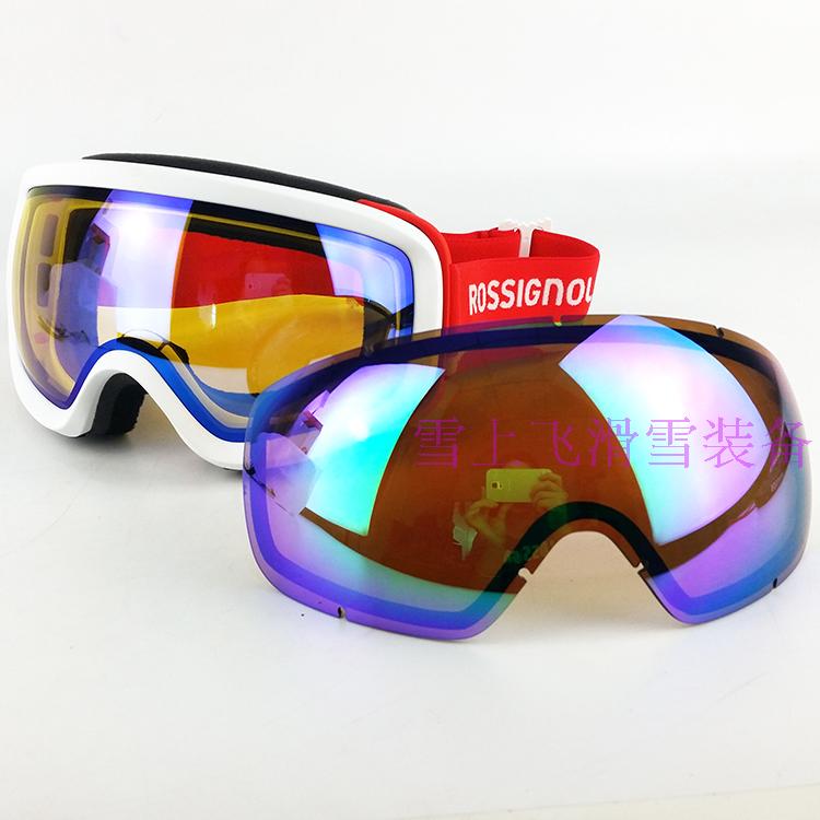 RG5 HERO, imported from France Rossignol Golden Chicken male double deck anti-fog ski glasses