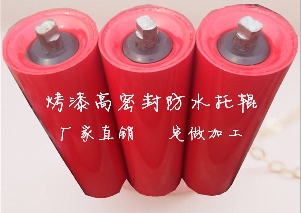 Paint roller waterproof and dustproof roller bracket nylon ceramic iron roller conveyor belt roller accessories Roller roller