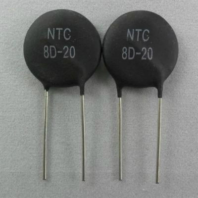 Thermistance 8D-20 NTC negative temperature coefficient Thermo-Sensitive Resistor Power Plate Resistance-Taobao