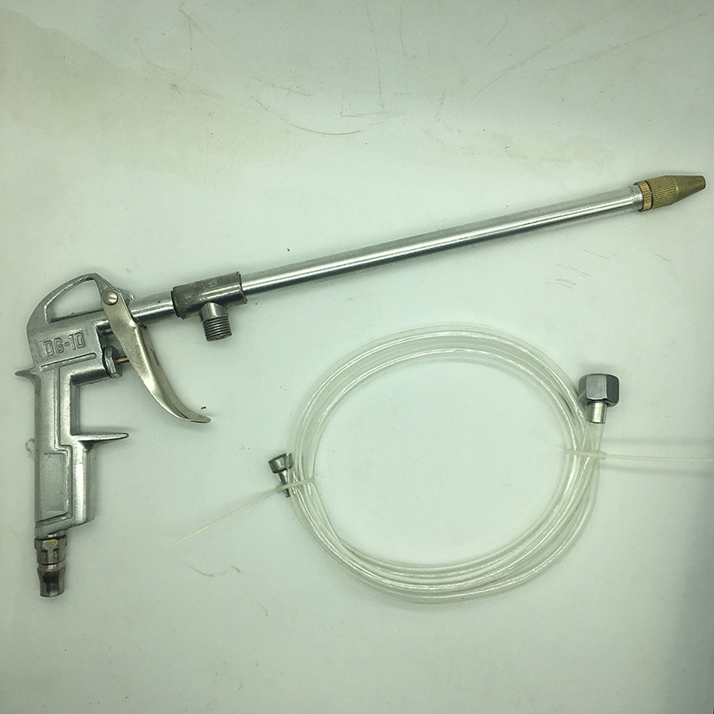 Straight head type with tube pneumatic cleaning gun water gun long handle spray gun blow dust gun 1000ml matching pot 600ml