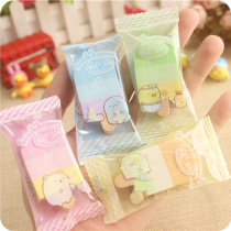 Corner little friend ice cream eraser cartoon children cute ice cream eraser primary school stationery gift