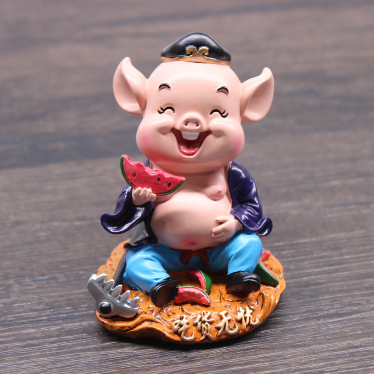 West Journey Pendulum Pieces Home Swing Accessories Net Red Car Ornament Pig 8 Ring West Swag Park desk Desk Furnishing