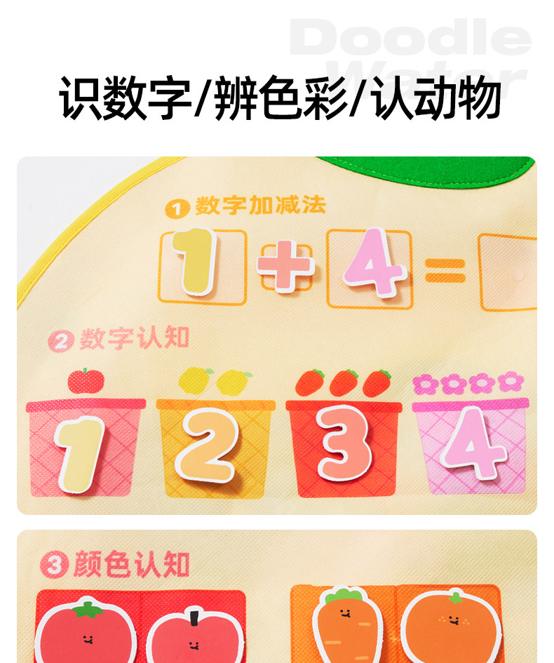 Холст 美乐童年小苹 𬞟果双面早教水画 画毯儿童神奇水画 画布幼儿园宝宝清水画 画毯 Joan miro