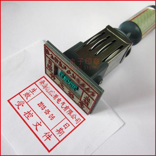50*35MM rectangular cash payment Production Inspection Transfer General Adjustable Date Controlled File
