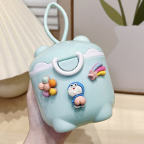 Baby milk powder box portable moisture-proof sealed baby milk powder storage tank childrens snack rice noodle compartment