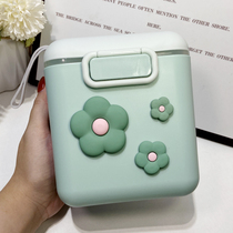Household large-capacity moisture-proof baby milk powder box food supplement sealed snack jar portable baby rice cereal box when going out