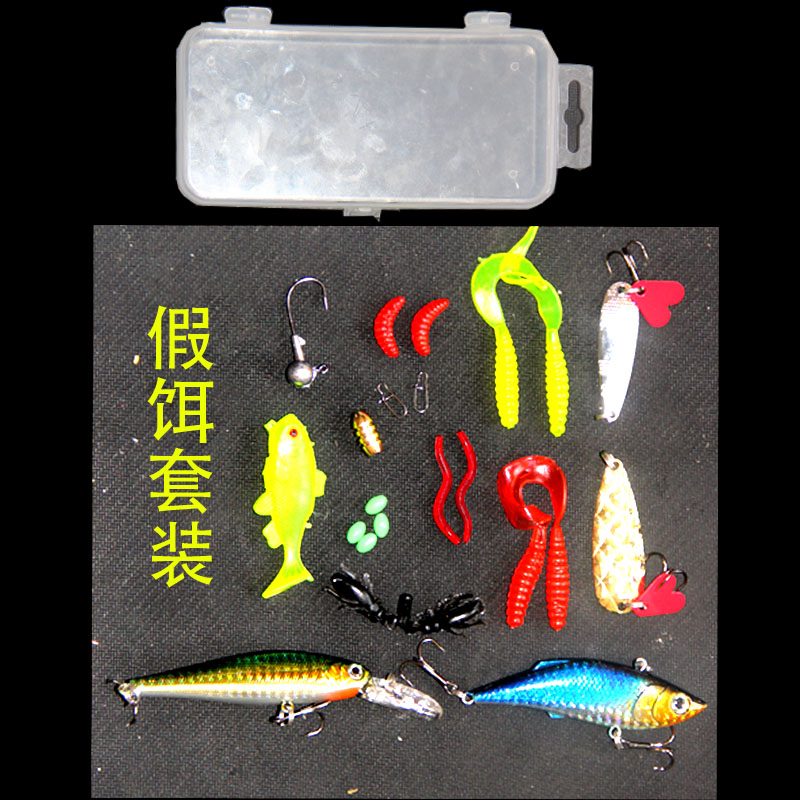 11 Suit Fake Bait Road Subbait Bright Sheet Bionic Bait Soft Bait Teething Bass bass Freshwater Through