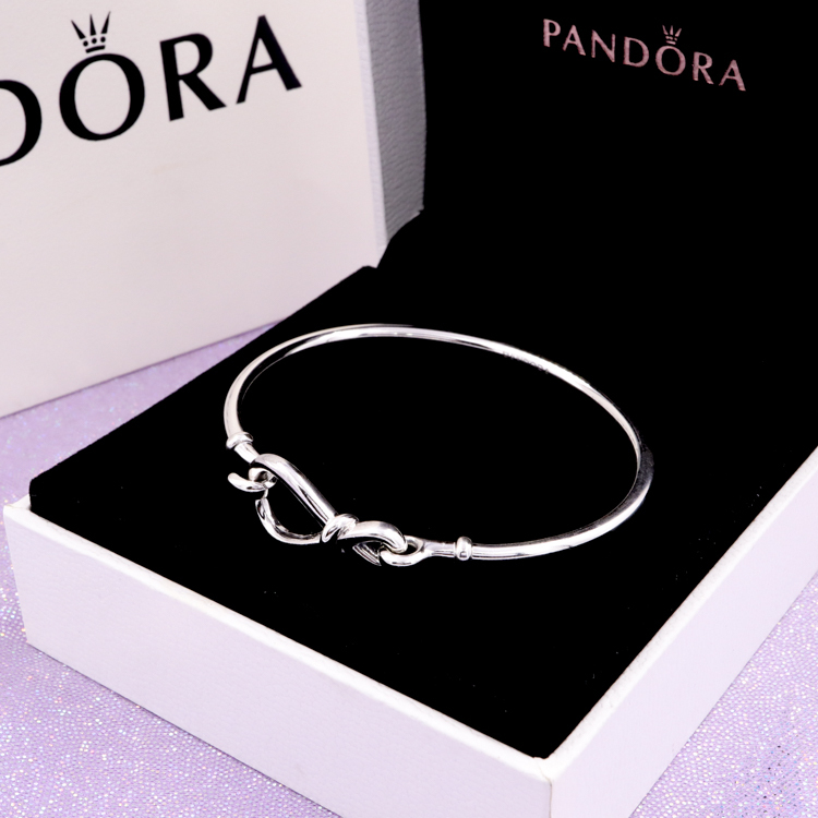 Pandora 925 Silver Eternal Symbol Knot Boundless Fantasy Bracelet 598893C00 Romantic Temperament Pandora 925 Silver Eternal Symbol Knot Boundless Fantasy Bracelet 598893C00 Romantic Temperament