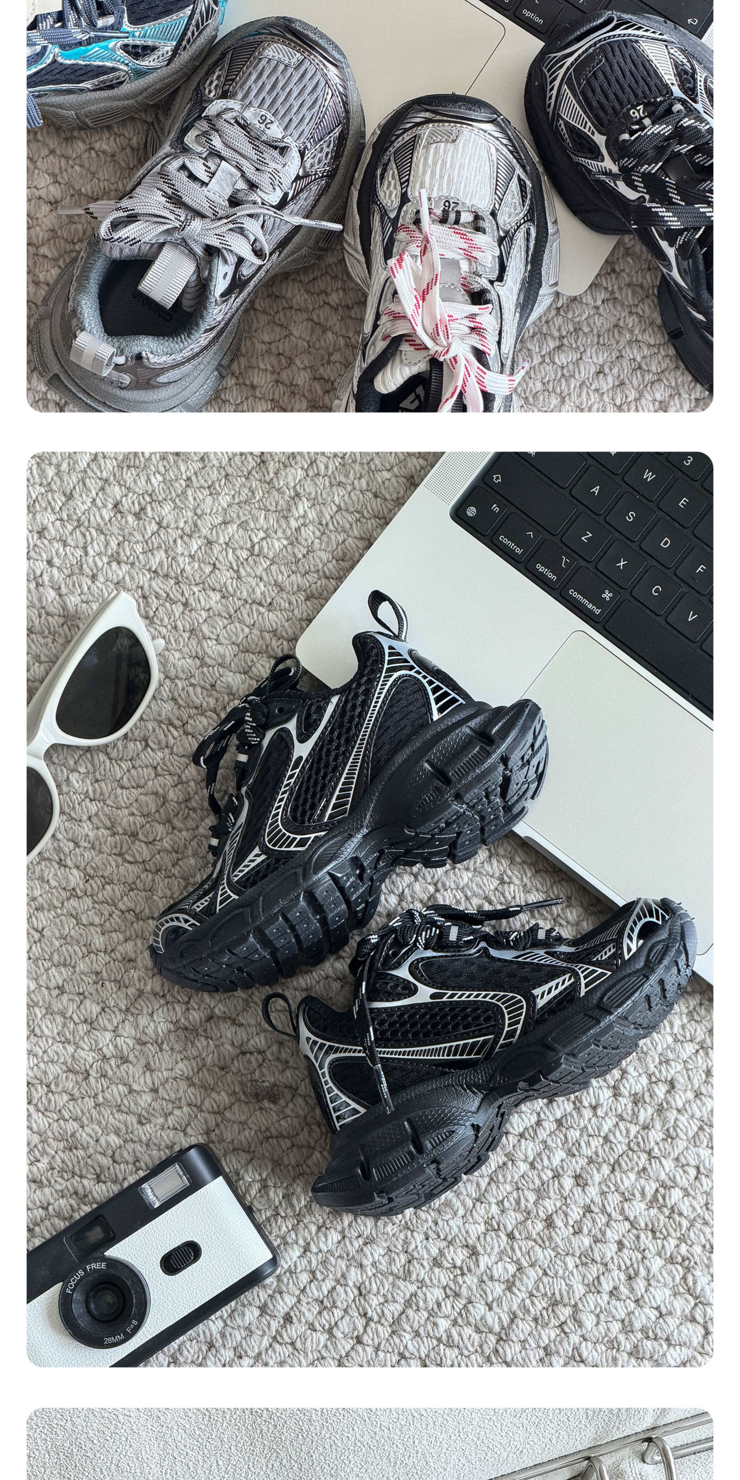 Big-Eared Elephant Girl's Casual Personality Sneakers 2026 Autumn New Versatile Trendy Vintage Dad Shoes — 11