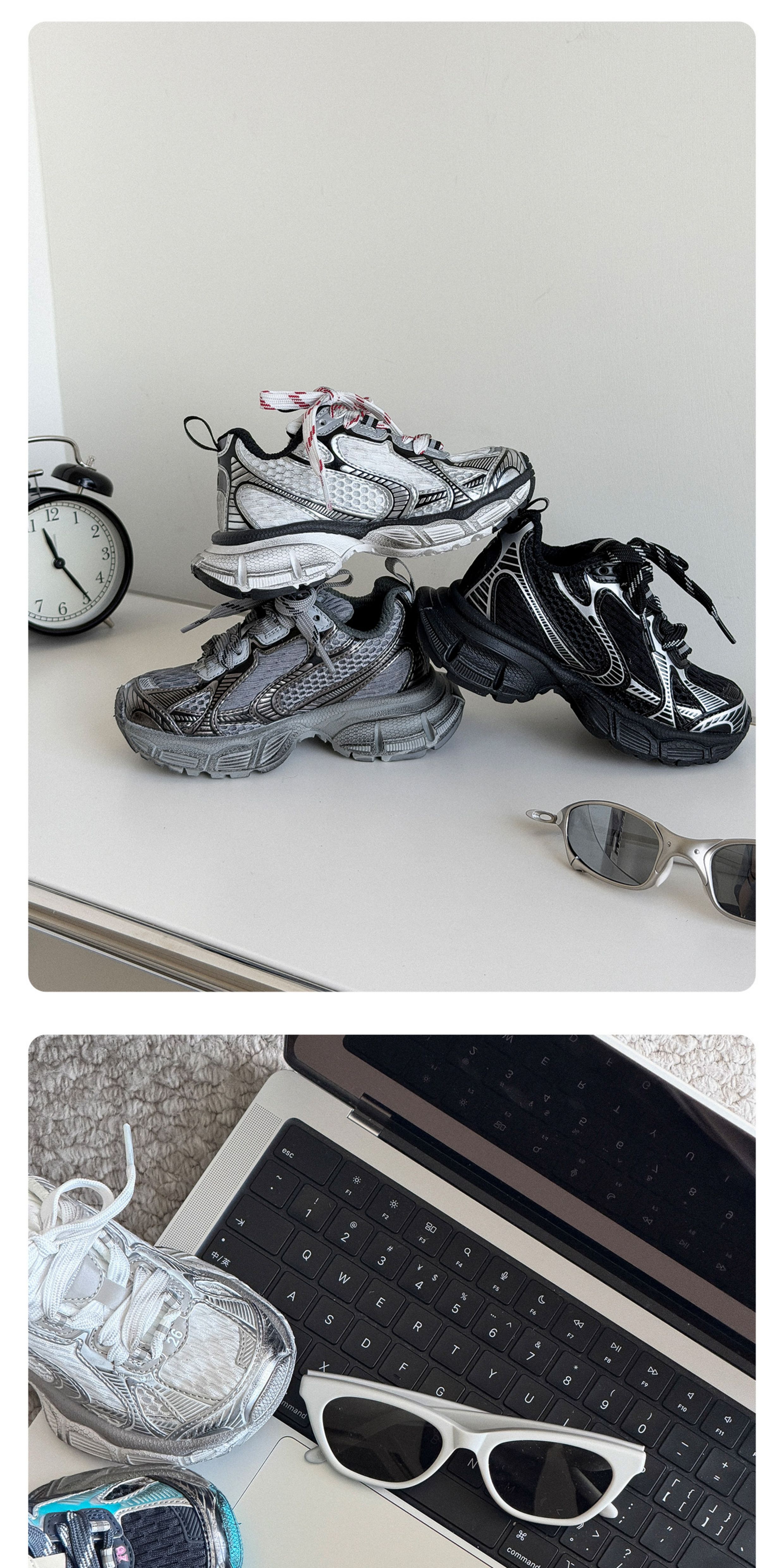 Big-Eared Elephant Girl's Casual Personality Sneakers 2026 Autumn New Versatile Trendy Vintage Dad Shoes — 10