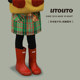 Utouto big ear elephant girl colorful checkered skirt 2025 winter new style Baoer casual versatile skirt
