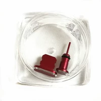 Apple ☆ China Red 【Заглушка для наушников+заглушка данных】