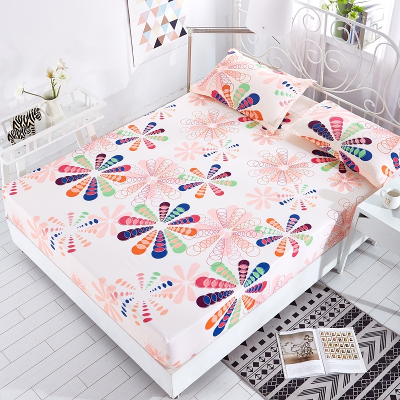 Anti-slip bed gas-hat breathable bed cover bed cover protection sheet 1 8m-meter protective sleeve anti-slip dust-proof mattress single piece fixed