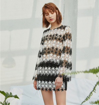 IINHUII (Authorized) Black and White Star Skirt Black and White Star Skirt