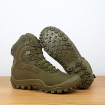 Exported to the United States high-top waterproof heavy-duty outdoor hiking and mountaineering shoes non-slip shock-absorbing combat boots off-road mountain climbing mens boots