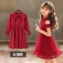 Quần áo mùa xuân và mùa thu cho bé gái Váy dài tay 9 voan 5 Váy trẻ em mùa hè 7 công chúa 8 trẻ em 10 tuổi 12 - Váy váy công chúa cho bé gái 12 tuổi