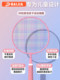 Children's Special Badminton Racket Set for Kids, Suitable for Primary School Students, Kindergarten, 2-Year-Old Kids, and Children Aged 6 to 12, with Glowing Features