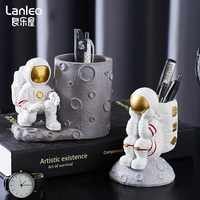 Космический космонавт, милый держатель для ручек для школьников, современная настольная коробка для хранения