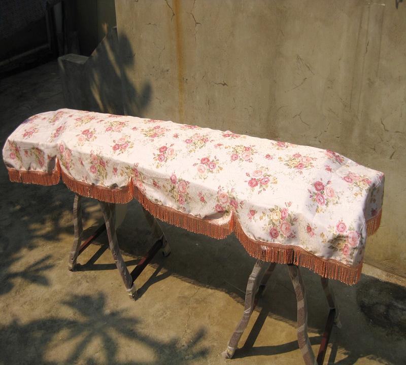 Lace high-grade thickened pastoral peony flower breath guzheng cover dust cover guzheng cover