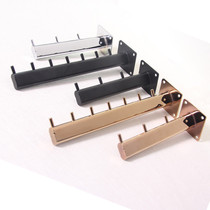 Upper Wall Black Silver Rose Gold Underwear Cushion Show Rack Bra Shelf Underpants Shelf Hooks Shelf Underwear single hook