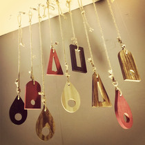 Clothing Store Rings Retro Hemp Rope Rings Hanger Hanger Rack Solid Wood Pendant Chain Hanging Clothing Array Rack