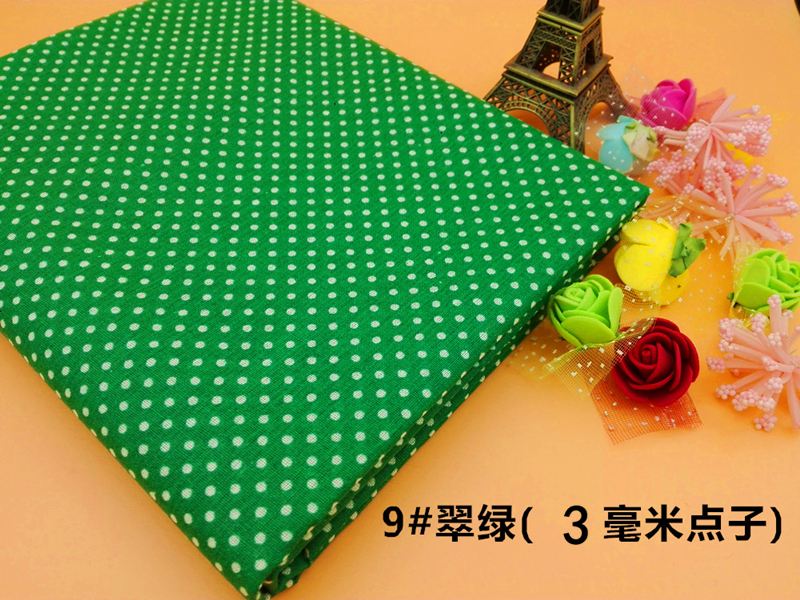 Polka dot polka dot vải cotton handmade diy ngọc nước điểm cotton in vải áo sơ mi quần áo