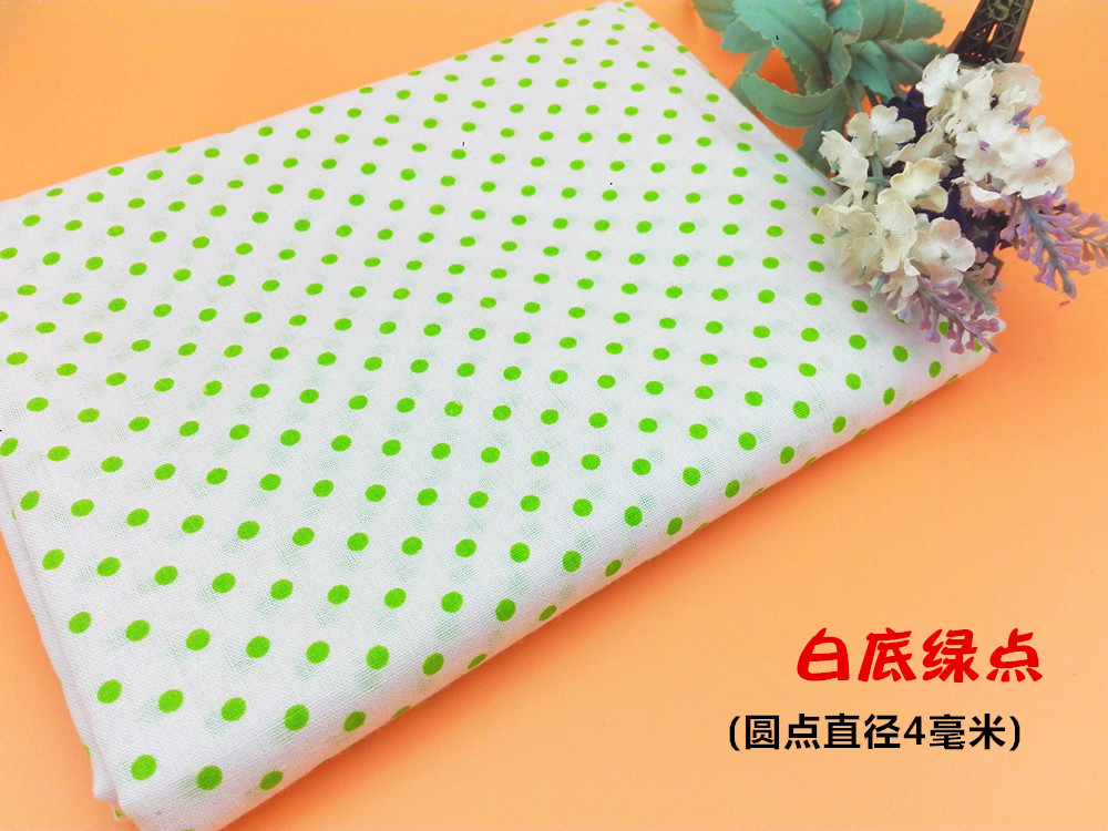 Polka dot polka dot vải cotton handmade diy ngọc nước điểm cotton in vải áo sơ mi quần áo