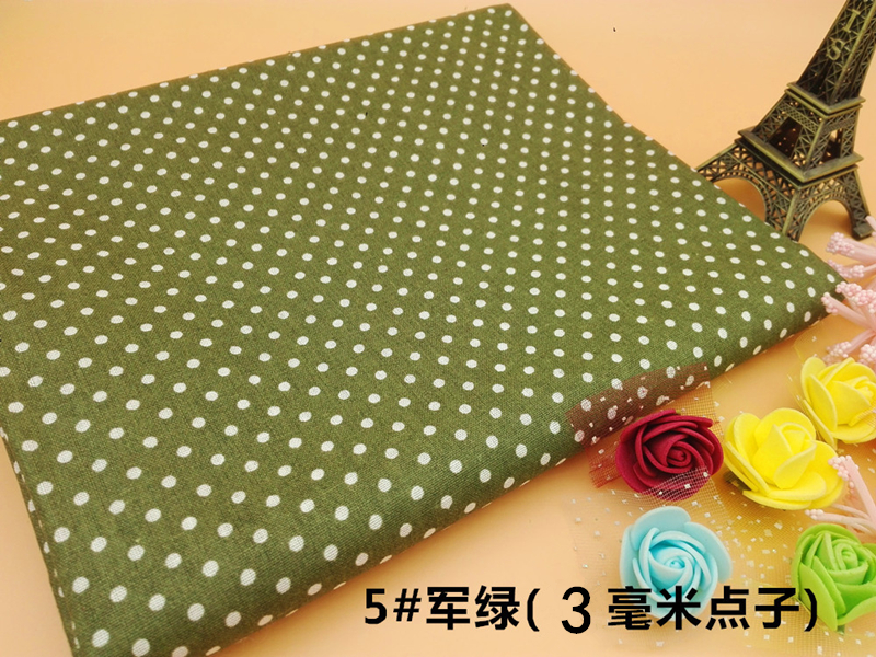 Polka dot polka dot vải cotton handmade diy ngọc nước điểm cotton in vải áo sơ mi quần áo