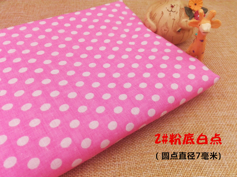 Mục vụ dot dot bông vải điểm ý tưởng phim hoạt hình handmade TỰ LÀM bông vải quần áo váy hoa vải