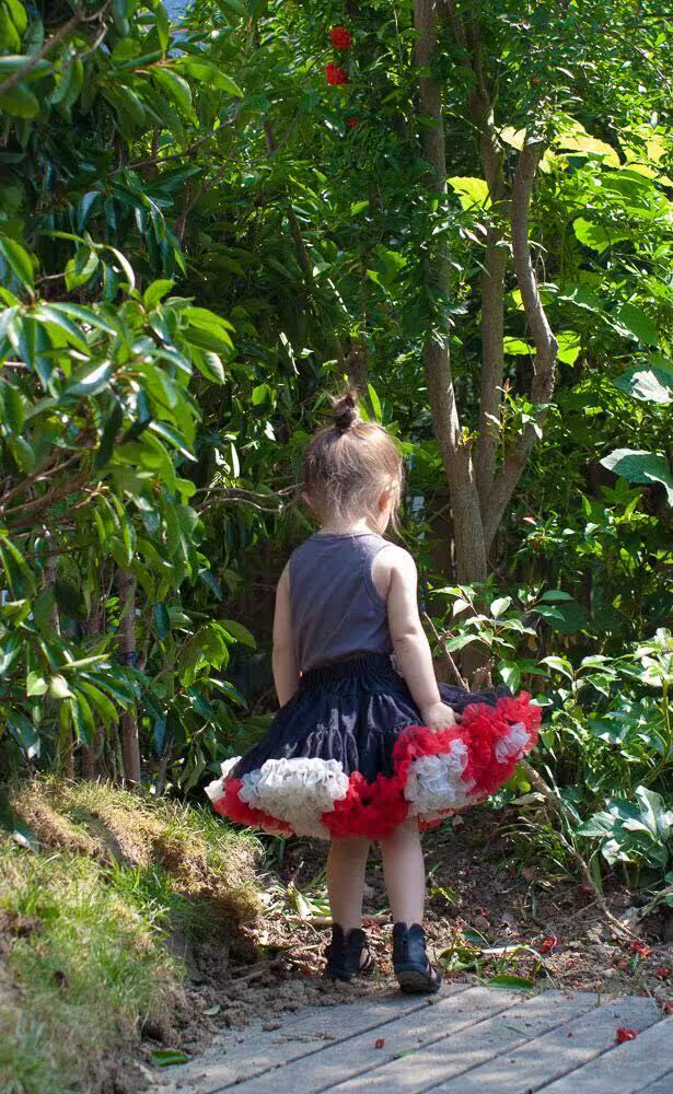 Jupe enfant en mousseline de soie - Ref 2048969 Image 11