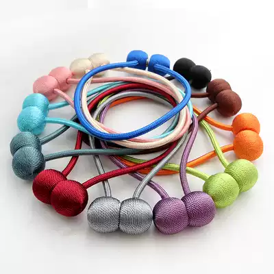 A pair of magnet decorative curtain buckle accessories straps cute creative rope tie simple modern tie rope lace