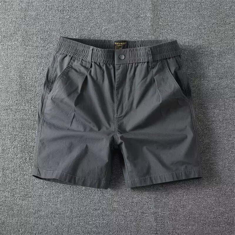 American Retro Pure Cotton Versatile Three-Quarter Shorts for Men, Summer Casual Thin Elastic Slim-Fit Ultra-Short Shorts American Retro Pure Cotton Versatile Three-Quarter Shorts for Men, Summer Casual Thin Elastic Slim-Fit Ultra-Short Shorts