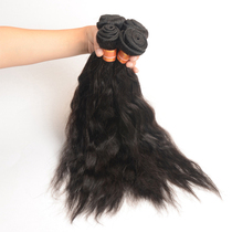 8A Natural Wave Virgin Brazilian Human Hair Weaves Wave wig