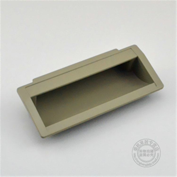 ABS Plastic Dark Handle Sheet Iron Cabinet Locker Handle Cabinet Handle Cabinet Handle Buttoned Hand File Cabinet Buttoned Concealed Handle